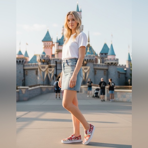 Vans Shoes - Vans Classic Slip-On
Disney Beauty and the Beast Belle
